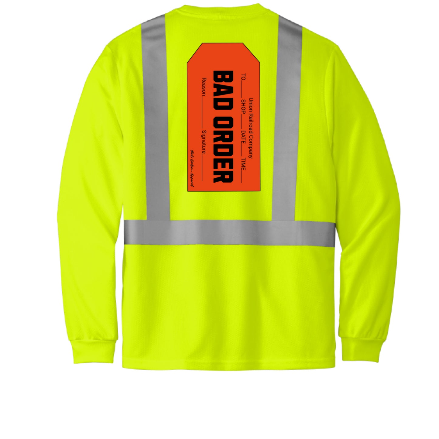 Safety Yellow - BACK