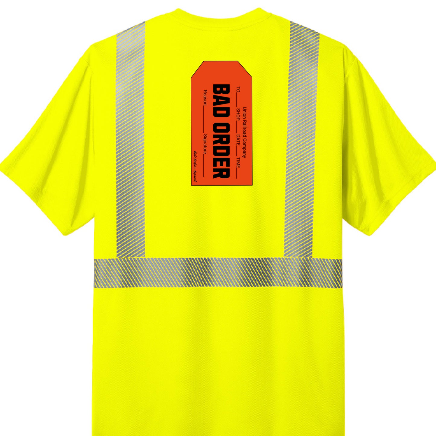 Safety Yellow - BACK