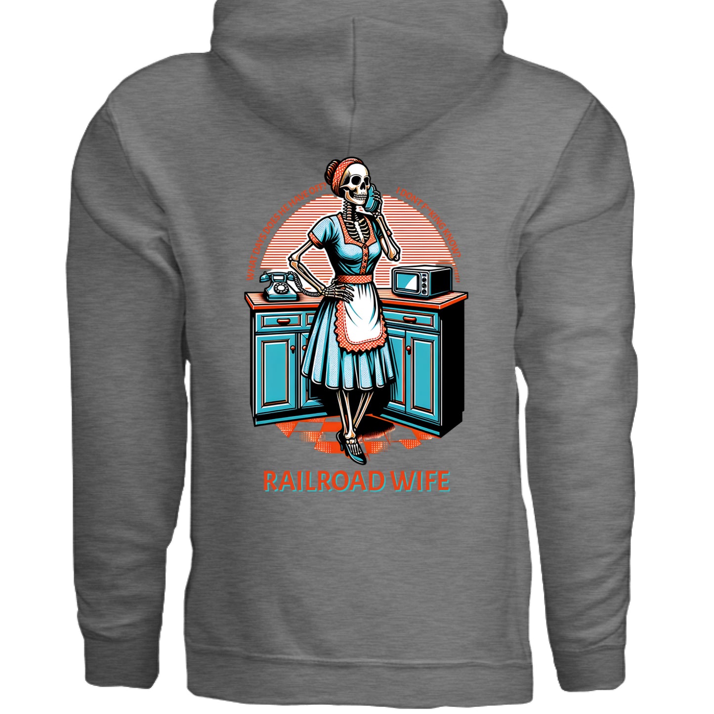 GRAPHITE HEATHER - BACK