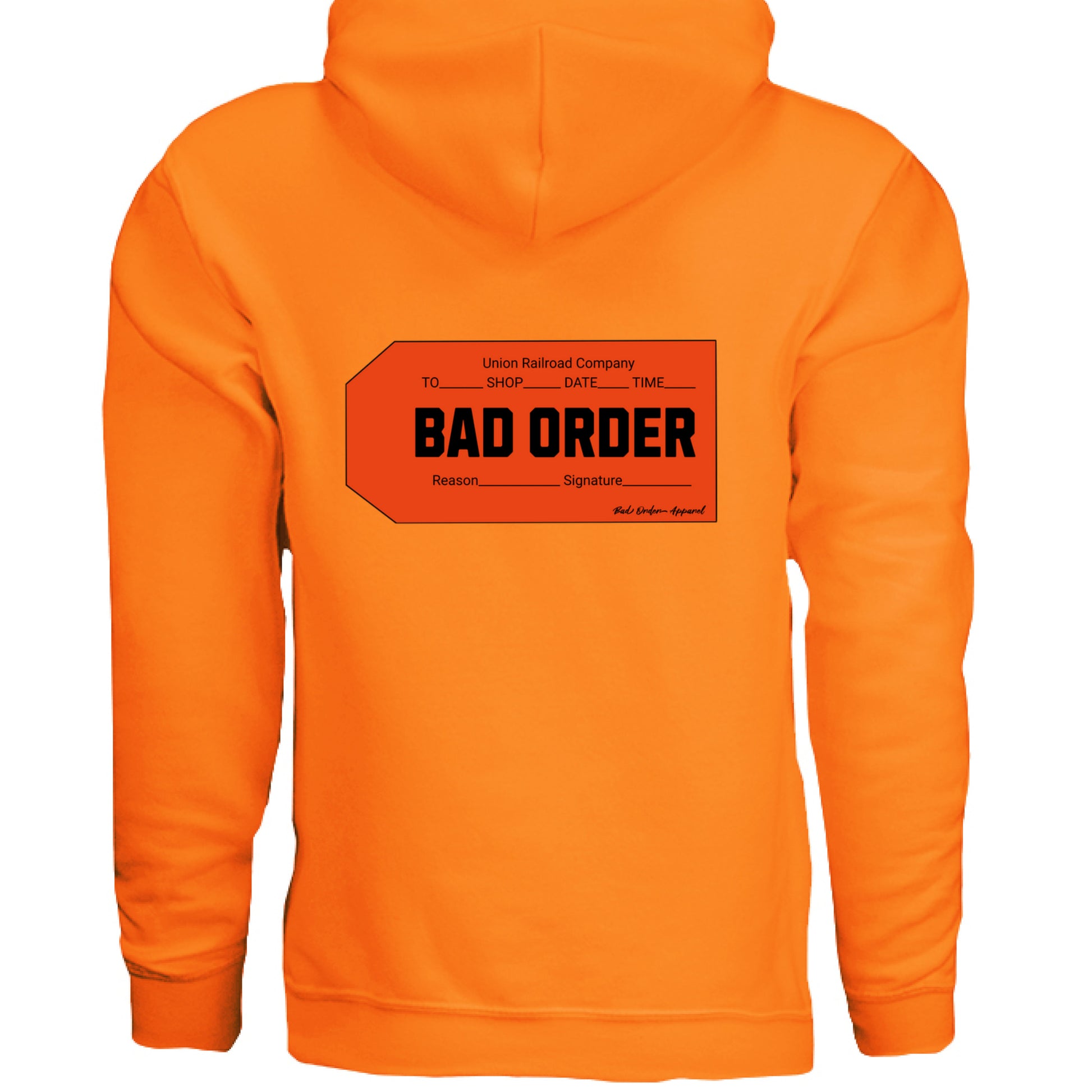 SAFETY ORANGE - BACK